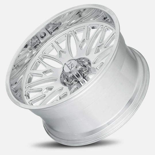H907-221278151P - Hardrock H907 22x12 8x180 ET -51MM Polished - Hardrock Wheels Canada