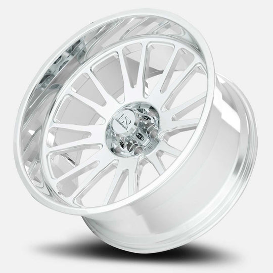 H908-241236151P - Hardrock H908 24x12 6x135 ET -51MM Polished - Hardrock Wheels Canada