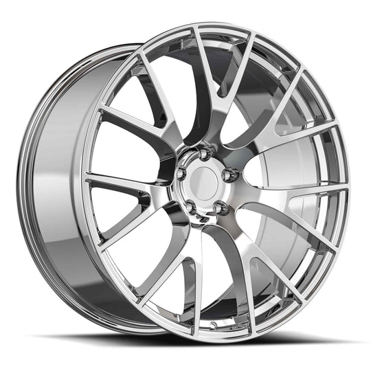 HC1-24105020NC - O.E. Revolution HC-1 24X10 6X139.7 20mm Nano Chrome - O.E. Revolution Wheels Canada