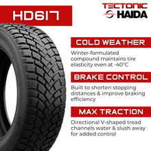 Load image into Gallery viewer, 2454518HD617 245/45R18 Haida HD617 Winter 100V Haida Tires Canada