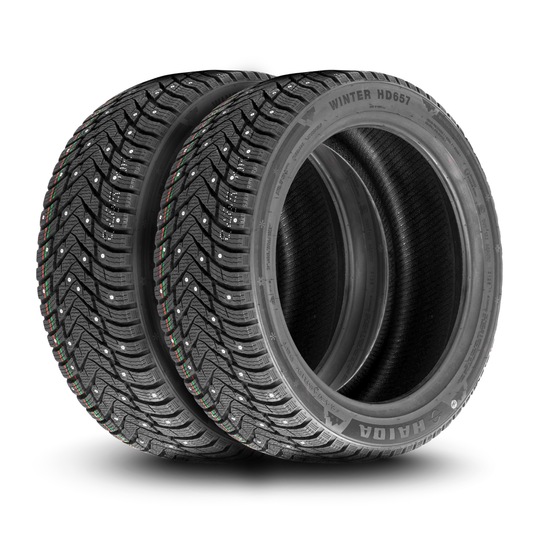 2157016HD657S-2PK 215/70R16 Haida HD657S Studded Winter 100T - 2 Pack Haida Tires Canada