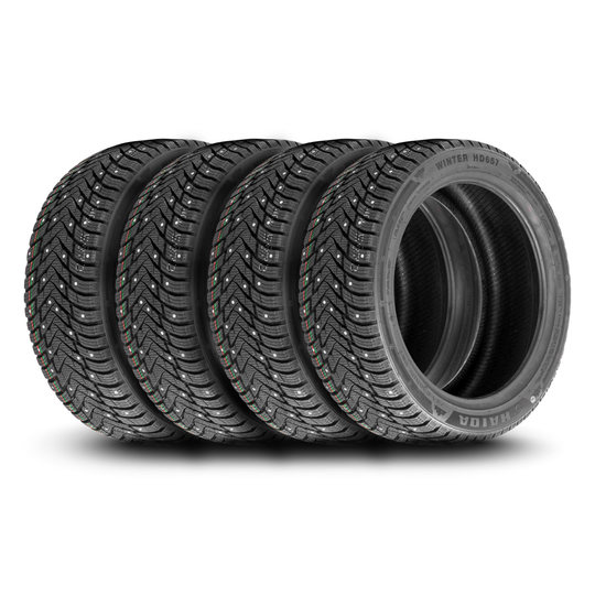 2356516HD657S-4PK 235/65R16C 12PR Haida HD657S Studded Winter 121/119Q - 4 Pack Haida Tires Canada