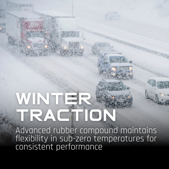 THTWSTPCR20350 4-Pack 205/55R16 Tectonic HD687 Winter Tire on 16X6.5 5X114.3 Wheel Rim