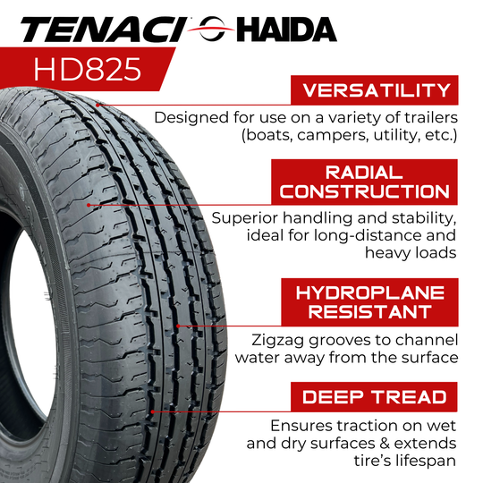 TEN2057514LHD825-4PK ST205/75R14 6PR Tenaci HD825 100/96L - 4 Pack Tenaci Tires Canada