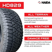 Load image into Gallery viewer, 2657516HD829-2PK LT265/75R16 10PR Haida HD829 All-Terrain 123/120R - 2 Pack Haida Tires Canada