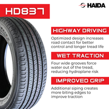 Load image into Gallery viewer, 2355518HD837 235/55R18 Haida HD837 Highway 104V Haida Tires Canada