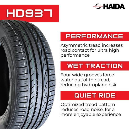 2355019HD937-4PK 235/50R19 Haida HD937 UHP Passenger 99V - 4 Pack Haida Tires Canada