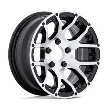 Charger l'image dans la galerie, HE182546012306N - Helo HE1825 14X6 5X114.3 ET -6mm Gloss Black Machined - Helo Wheels Canada