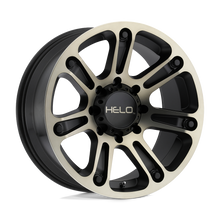 Charger l'image dans la galerie, HE90479063900 - Helo HE904 17X9 6X135  0mm Satin Black Machined Dark Tint - Helo Wheels Canada