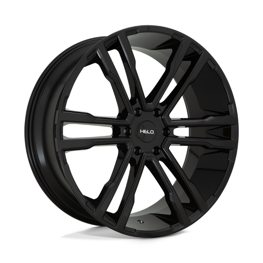 HE91829068315 - Helo HE918 20X9 6X139.7  15mm Gloss Black - Helo Wheels Canada
