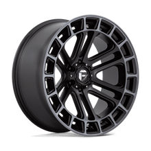 Load image into Gallery viewer, D72022008450 - Fuel Off-Road D720 Heater 22X10 6X139.7 -13 mm Matte Black Double Dark Tint Machined - Fuel Off-Road Wheels Canada