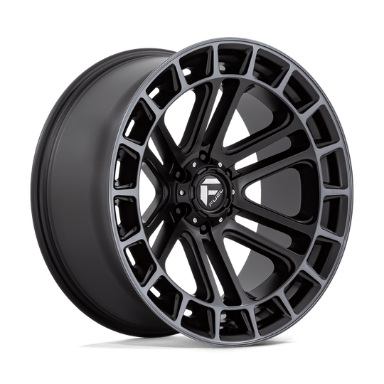 D72022008950 - Fuel Off-Road D720 Heater 22X10 6X135 -13 mm Matte Black Double Dark Tint Machined - Fuel Off-Road Wheels Canada