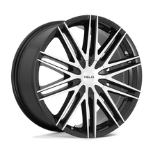 Load image into Gallery viewer, HE88088000342 - Helo HE880 18X8 BLANK  42mm Gloss Black Machined Face - Helo Wheels Canada