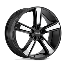 Load image into Gallery viewer, HE89988052738 - Helo HE899 18X8 5X120  38mm Satin Black With Gloss Black &amp; Chrome Inserts - Helo Wheels Canada
