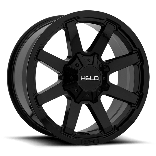 HE90989087300 - Helo HE909 18X9 8X170  0mm Gloss Black - Helo Wheels Canada