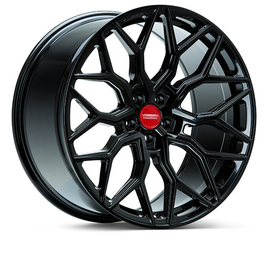 HF2-4P62-15 - Vossen HF-2 24X10 5X130 ET 15mm Gloss Black - Vossen Wheels Canada