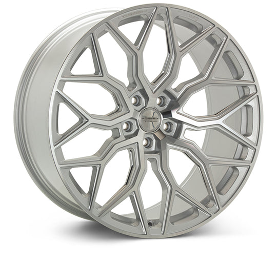HF2-4B63 - Vossen HF-2 24X10 5X120 ET 32mm Silver Polished - Vossen Wheels Canada
