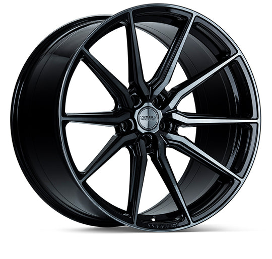 HF3-0M07 - Vossen HF-3 20X9 5X112 ET 32mm Double Tinted Gloss Black - Vossen Wheels Canada