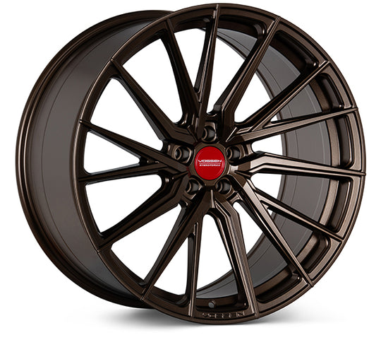 11741-2 - Vossen HF-4T 22X10.5 5X112 ET 10mm Satin Bronze - Vossen Wheels Canada
