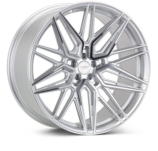 HF7-2P43 - Vossen HF-7 22X9.5 5X130 ET 42mm Silver Polished - Vossen Wheels Canada