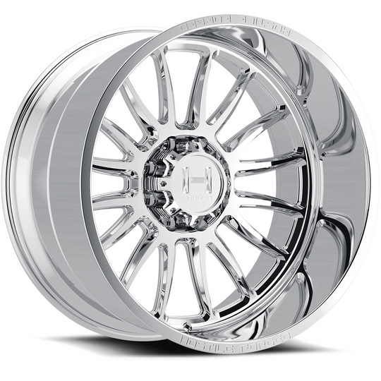 HF15-3014816545P - Hostile Forged Phantom 30X14 8X165 -76mm Full polish - Hostile Forged Wheels Canada