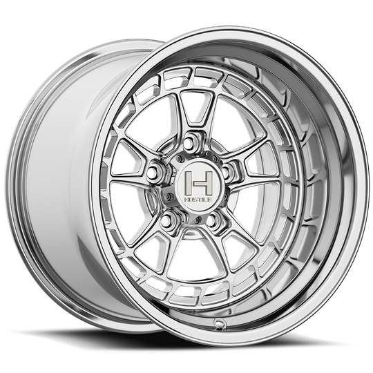 HF22-1510511454P - Hostile UTV Forged Rival 15X10 5X114.3 0mm Polished - Hostile UTV Forged Wheels Canada