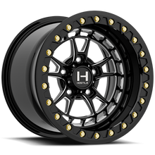 Load image into Gallery viewer, HF32-1580511444GB - Hostile UTV Forged Rival-Beadlock 15X8 5X114.3 0mm Blade Cut (Gloss) - Hostile UTV Forged Wheels Canada