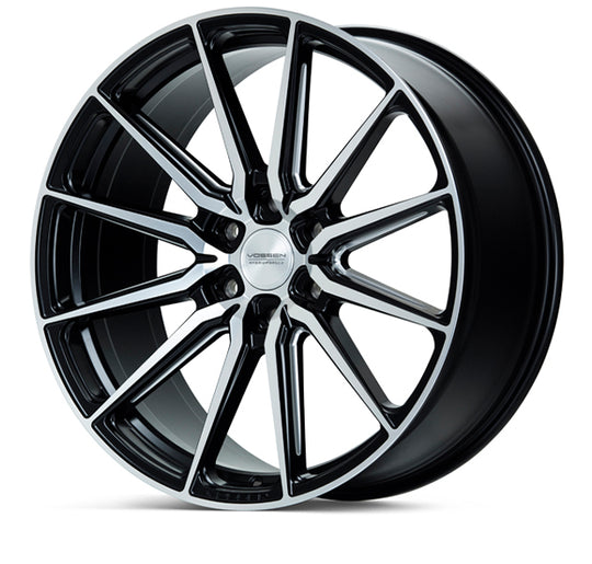 HF61-0F02 - Vossen HF6-1 20X9.5 6X135 ET 15mm Brushed Matte Black - Vossen Wheels Canada
