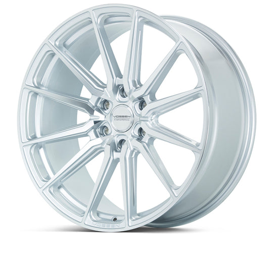 HF61-4G40 - Vossen HF6-1 24X10 6X139.7 ET 25mm Silver Polished - Vossen Wheels Canada