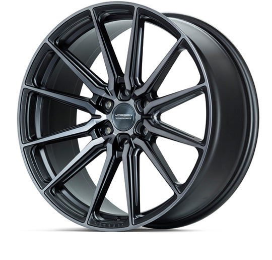 HF61-2F23 - Vossen HF6-1 22X9.5 6X135 ET 20mm Tinted Matte Gunmetal - Vossen Wheels Canada