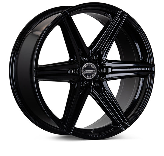 HF62-4F46 - Vossen HF6-2 24X10 6X135 ET 25mm Gloss Black - Vossen Wheels Canada