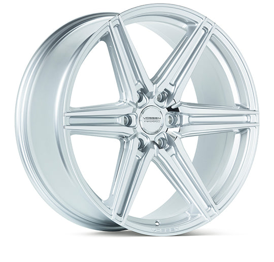 HF62-4F40 - Vossen HF6-2 24X10 6X135 ET 25mm Silver Polished - Vossen Wheels Canada