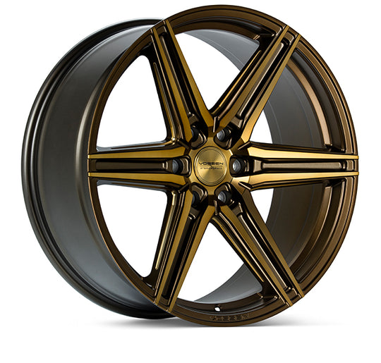 HF62-0F05 - Vossen HF6-2 20X9.5 6X135 ET 15mm Tinted Matte Bronze - Vossen Wheels Canada
