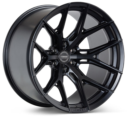 HF64-0G14 - Vossen HF6-4 20X9 6X139.7 ET 18mm Satin Black - Vossen Wheels Canada