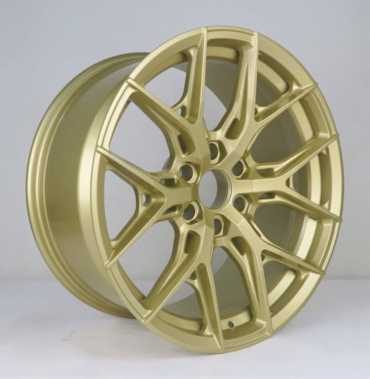 HF64-0F-T1402 - Vossen HF6-4 20X9.5 6X135 ET 15mm Satin Gold - Vossen Wheels Canada