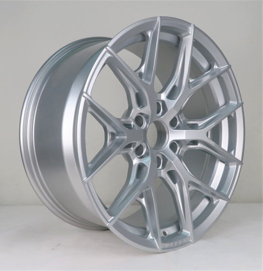 HF64-0F-T1401 - Vossen HF6-4 20X9.5 6X135 ET 15mm Silver Metallic - Vossen Wheels Canada
