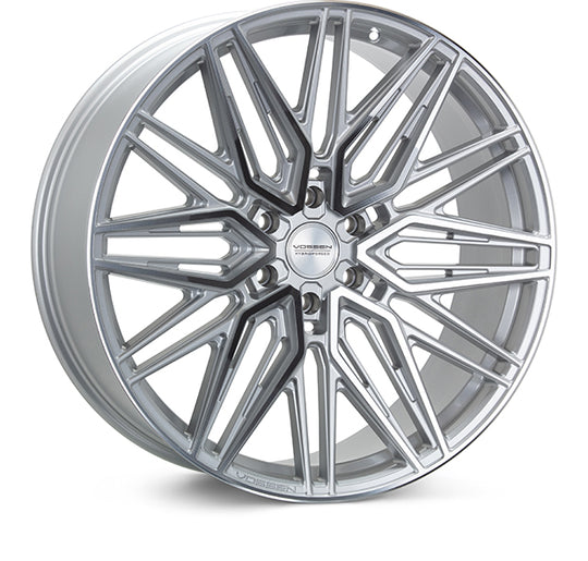 HF65-6F60 - Vossen HF6-5 26X10 6X135 ET 35mm Silver Polished - Vossen Wheels Canada