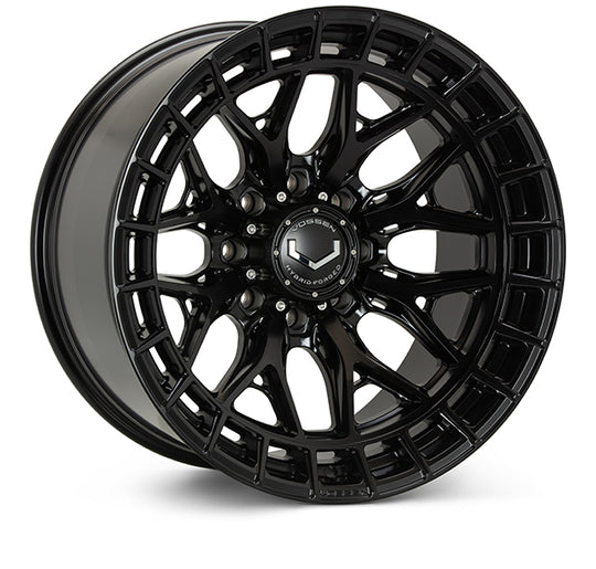 HFX1-4X40-SB - Vossen HFX-1 24X12 8X165.1 ET 44mm Satin Black - Vossen Wheels Canada
