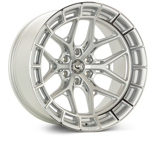 HFX1-4F45 - Vossen HFX-1 24X10 6X135 ET 25mm Silver Polished - Vossen Wheels Canada