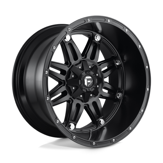 D53122201847 - Fuel Off-Road D531 Hostage 22X12 8X180 -44 mm Matte Black - Fuel Off-Road Wheels Canada
