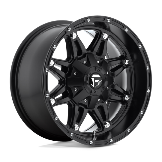 D53117902745US - Fuel Off-Road D531 Hostage 17X9 6X114.3 / 6X139.7 -12mm Matte Black - Fuel Off-Road Wheels Canada
