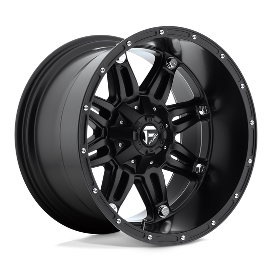 D53120209847 - Fuel Off-Road D531 Hostage 20X12 6X135 / 6X139.7 -44mm Matte Black - Fuel Off-Road Wheels Canada