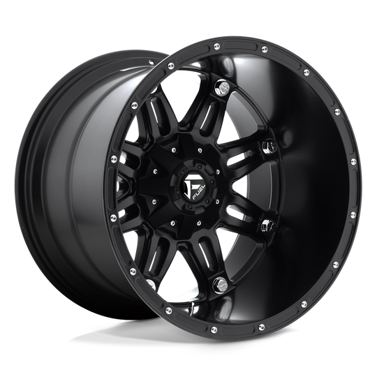 D53120409845 - Fuel Off-Road D531 Hostage 20X14 6X135 6X139.7 -76 mm Matte Black - Fuel Off-Road Wheels Canada