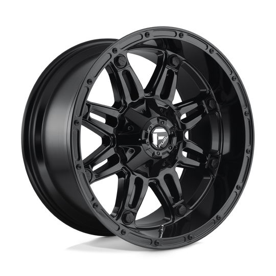 D62520007047 - Fuel Off-Road D625 Hostage 20X10 5X139.7 5X150 -18 mm Gloss Black - Fuel Off-Road Wheels Canada