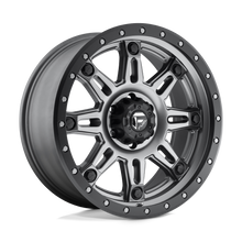 Load image into Gallery viewer, D56820908357 - Fuel Off-Road D568 Hostage 20X9 6X139.7 20mm Matte Gun Metal Black Bead Ring - Fuel Off-Road Wheels Canada