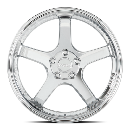 HR05-189552C38 - Katana Racing HR05 18X9.5 5X112 ET 38mm Chrome - Katana Racing Wheels Canada