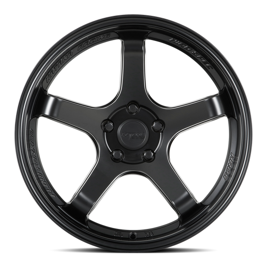 HR05-189545MB - Katana Racing HR05 18X9.5 5X120 ET 22mm Matte Black - Katana Racing Wheels Canada