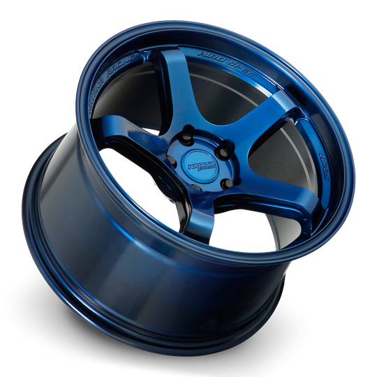 HR05-1810554BLUE22 - Katana Racing HR05 18X10.5 5X114.3 ET 22mm Metallic Blue - Katana Racing Wheels Canada