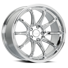 Load image into Gallery viewer, HR06-189550C38 - Katana Racing HR06 18X9.5 5X100 ET 38mm Chrome - Katana Racing Wheels Canada