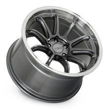 Load image into Gallery viewer, HR06-188550GMML - Katana Racing HR06 18X8.5 5X100 ET 35mm Gloss Gunmetal Machined Lip - Katana Racing Wheels Canada